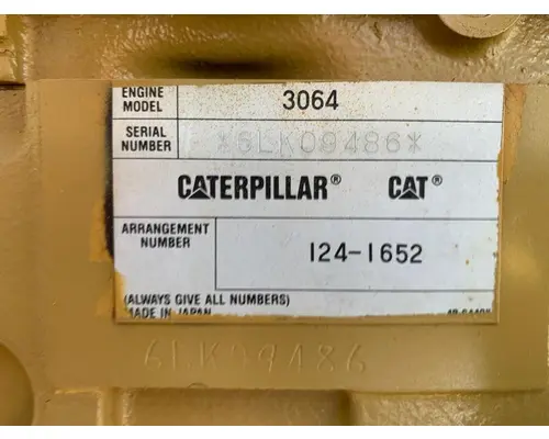 CAT 3064 Engine Assembly