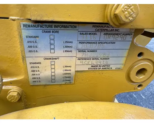 CAT 3116 Engine Assembly