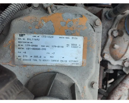 CAT 3126B 249HP AND BELOW ENGINE ASSEMBLY