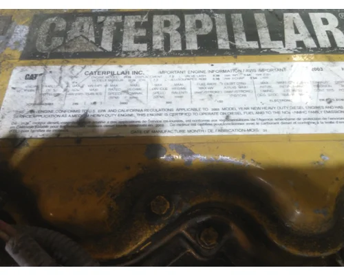 CAT 3126E 250HP AND ABOVE ENGINE ASSEMBLY