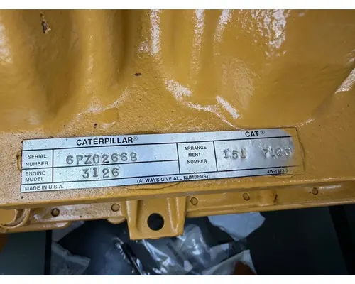 CAT 3126 Engine Assembly