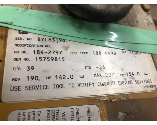 CAT 3126 Engine Assembly