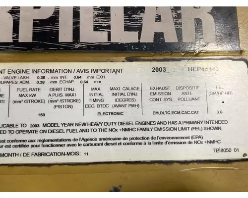 CAT 3126 Engine Assembly