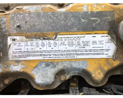 CAT 3126 Engine Assembly