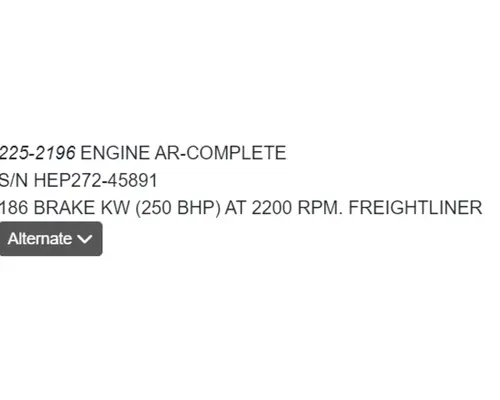 CAT 3126 Engine Assembly