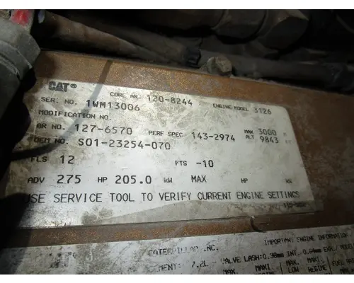 CAT 3126 Engine Assembly