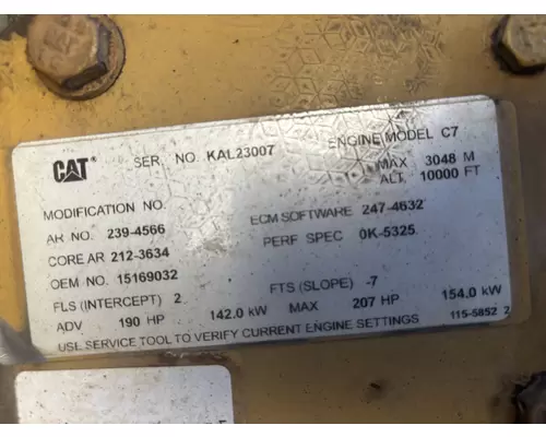 CAT 3126 Engine Assembly