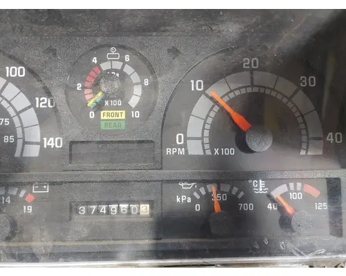 CAT 3126 Instrument Cluster