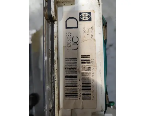 CAT 3126 Instrument Cluster