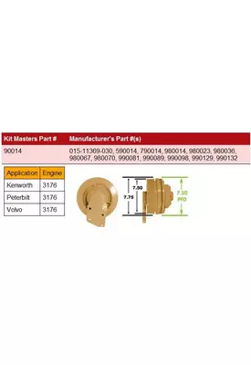 CAT 3176-HortonSA_790014 Fan Clutch