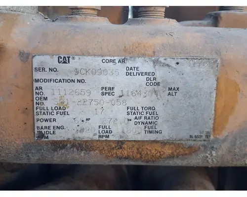 CAT 3176B Engine Assembly