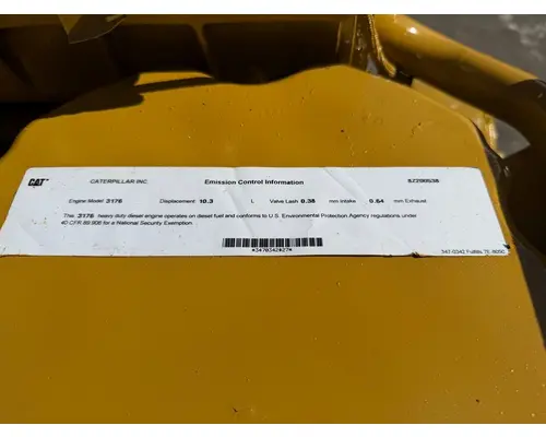 CAT 3176 Engine Assembly
