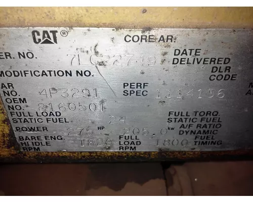 CAT 3176 Engine Assembly