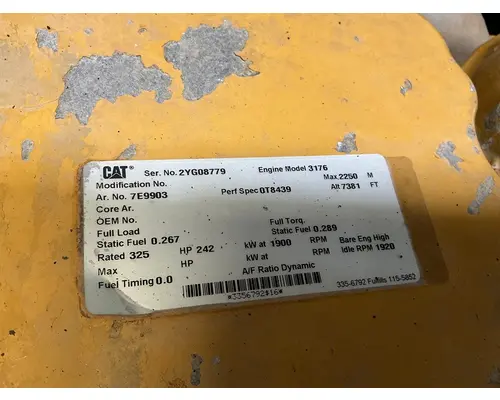 CAT 3176 Engine Assembly