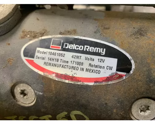 CAT 3176 Starter Motor