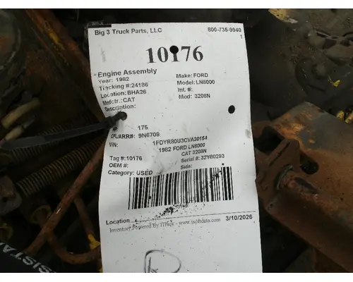 CAT 3208N Engine Assembly