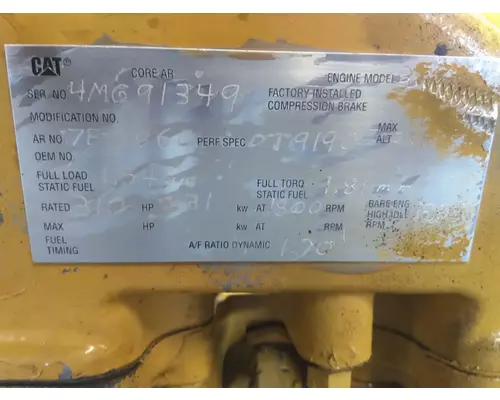 CAT 3406B-ATAAC ENGINE ASSEMBLY