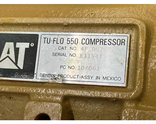 CAT 3406B Air Compressor