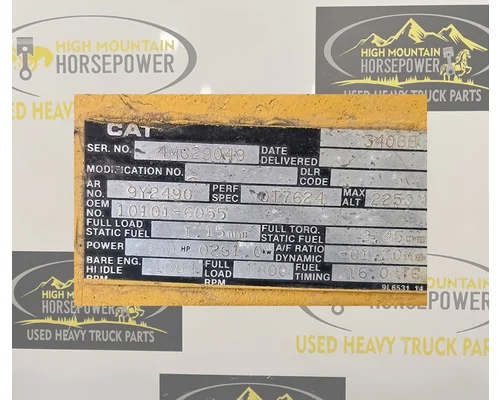 CAT 3406B Engine Assembly