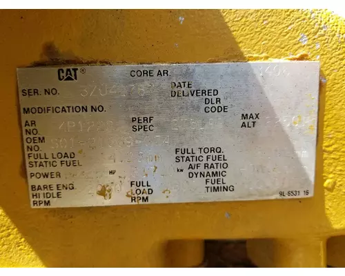 CAT 3406B Engine Assembly