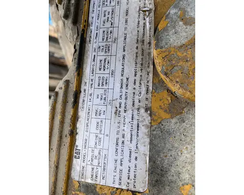 CAT 3406B Engine Assembly