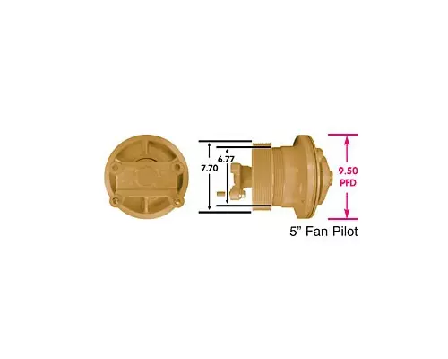 CAT 3406B Fan Clutch