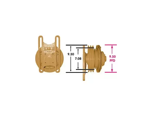 CAT 3406B Fan Clutch