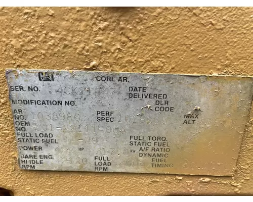 CAT 3406C Engine Assembly