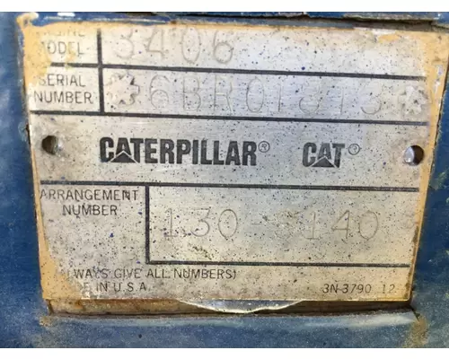 CAT 3406E (40 PIN) 5EK 6TS ENGINE ASSEMBLY