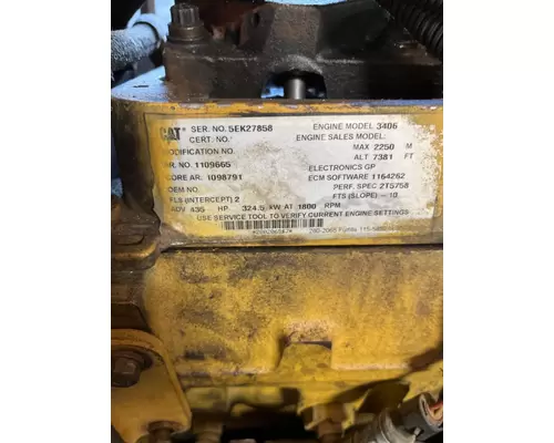 CAT 3406E 14.6L Engine Assembly