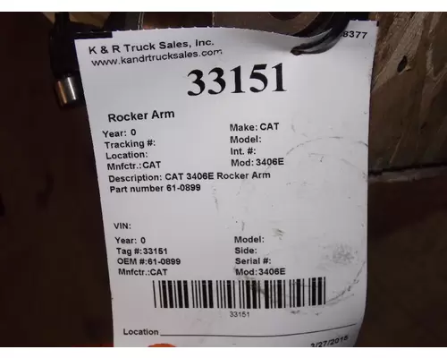 CAT 3406E Rocker Arm