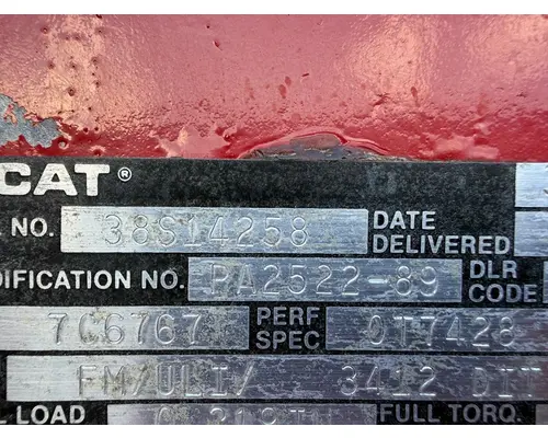 CAT 3412 Engine Assembly