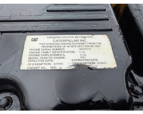 CAT 3456 Engine Assembly