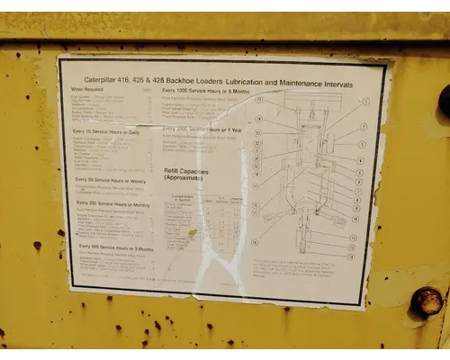 CAT 416 Equipment (Whole Vehicle)