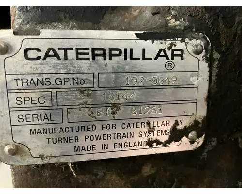 CAT 430D Equip Transmission