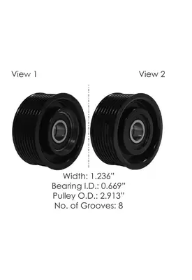 CAT 8 GROOVE PULLEY