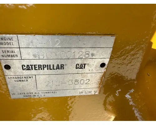 CAT C-12 Engine Assembly