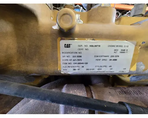 CAT C-12 Engine Assembly