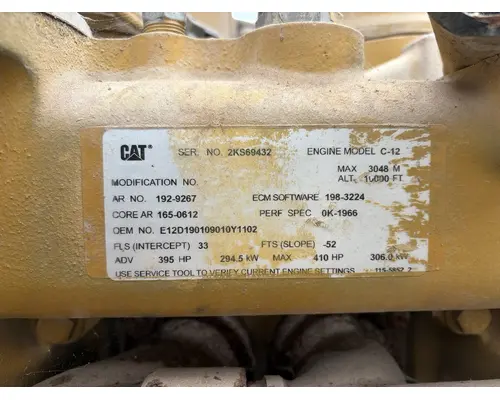 CAT C-12 Engine Assembly