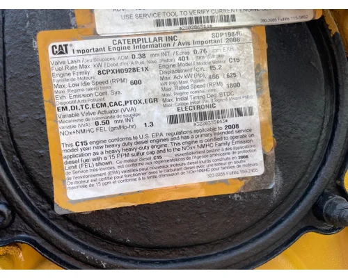 CAT C-15 Engine Assembly