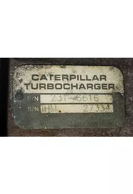 CAT C-15 Turbocharger / Supercharger
