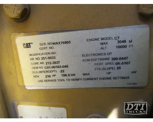 CAT C-7 Air Compressor