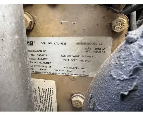 CAT C-7 Engine Assembly (CORE)