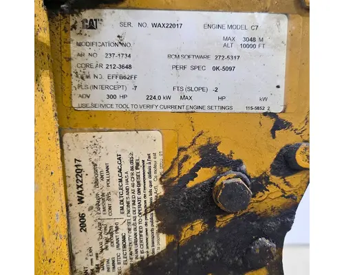 CAT C-7 Engine Assembly