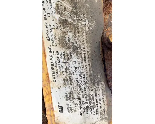 CAT C-7 Engine Assembly