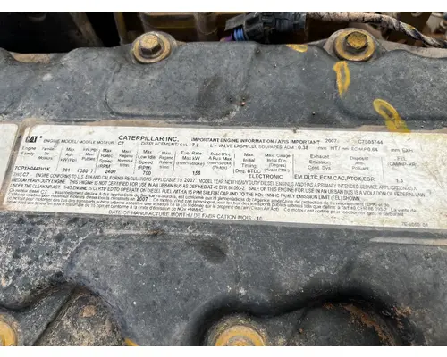 CAT C-7 Engine Assembly