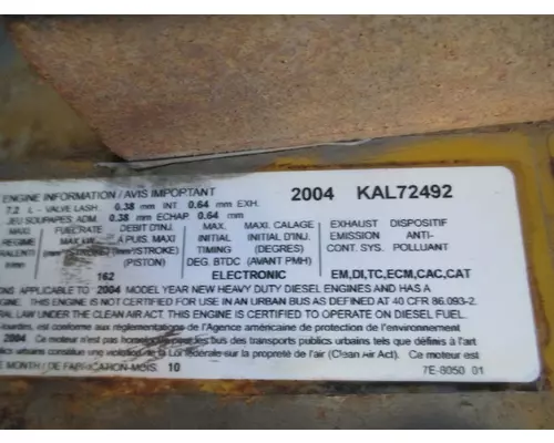 CAT C-7 Oil Pan