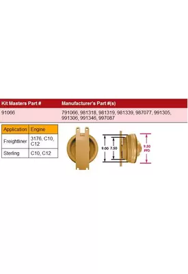 CAT C10-HortonHTS_791066 Fan Clutch