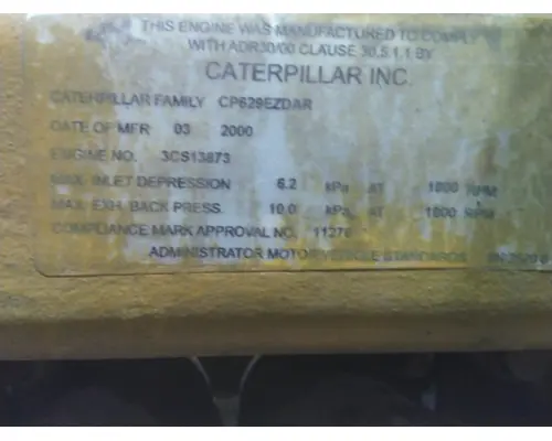 CAT C10 ENGINE ASSEMBLY