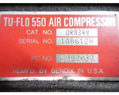 CAT C12 Compressor (BrakesSuspension)